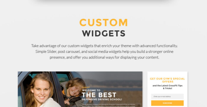 SafeDrive - Driving School Responsive WordPress Theme - Features Image 14