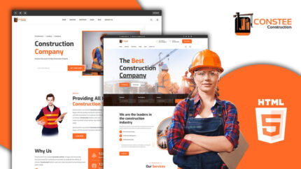 Constee Construction Services HTML5 Website Template - Features Image 1