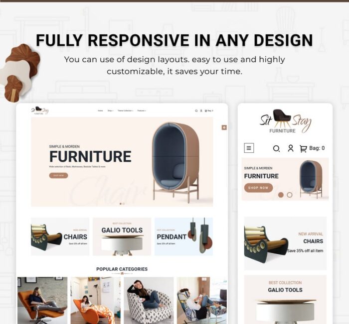 Sit Stay - Mega Furniture Shopify 2.0 Responsive Theme - Features Image 4