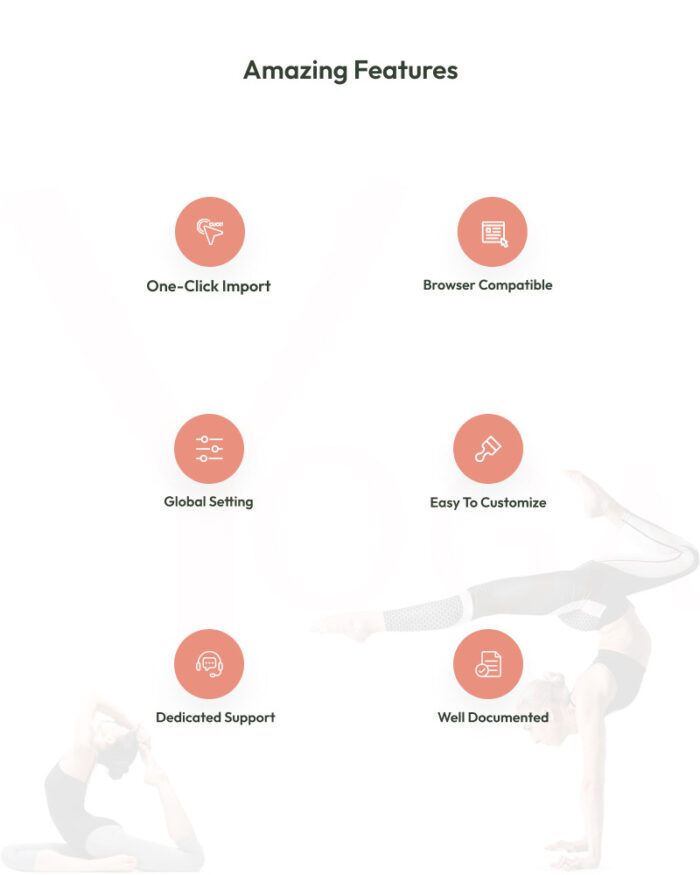 Yogastic - Yoga Class Elementor Landing Page - Features Image 5