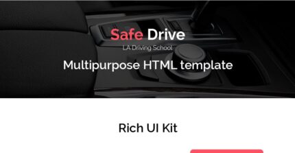 Safe Drive - Traffic School & Driving Lessons Website Template - Features Image 1