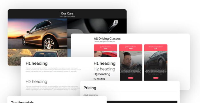 Safe Drive - Traffic School & Driving Lessons Website Template - Features Image 4