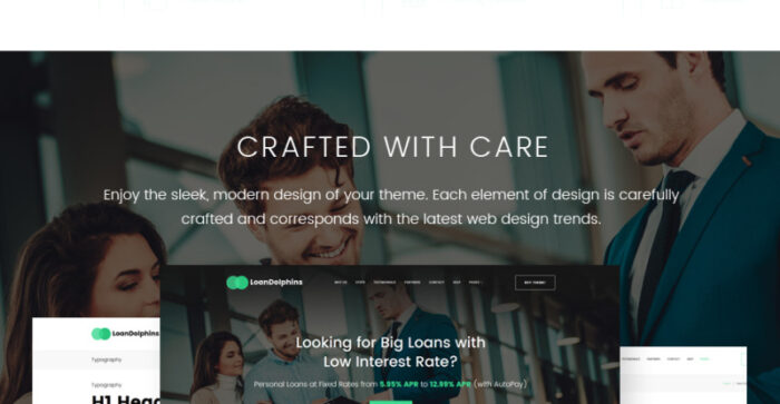 Loan Dolphins - Loan Company One Page WordPress Theme - Features Image 9