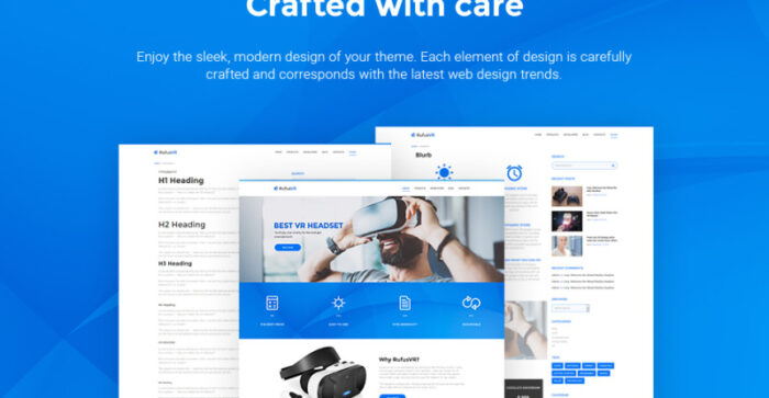 RufusVR - VR Startup Responsive WordPress Theme - Features Image 13