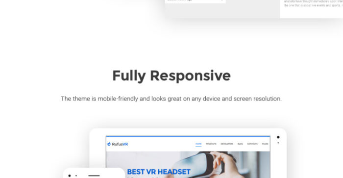 RufusVR - VR Startup Responsive WordPress Theme - Features Image 20