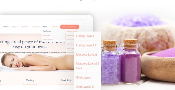 Massage Salon Responsive Website Template - Features Image 12