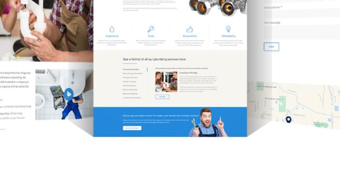 PlumberPro Website Template - Features Image 2