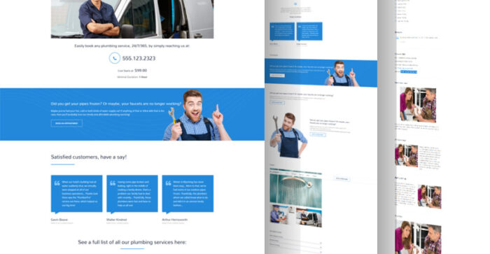 PlumberPro Website Template - Features Image 6