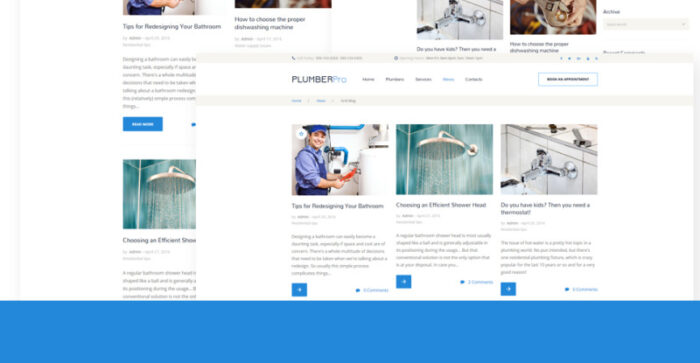 PlumberPro Website Template - Features Image 13