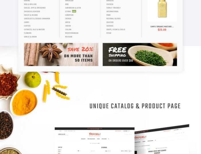 Spiceli Magento Theme - Features Image 4