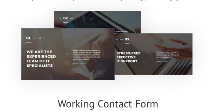 iTStudio - IT Support Company Responsive Website Template - Features Image 4