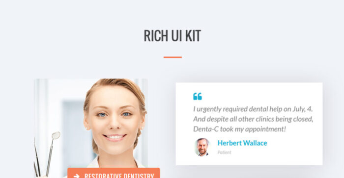 Dental Center Website Template - Features Image 3