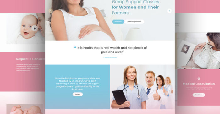 Newborn - Pregnancy Support Center WordPress Theme - Features Image 22