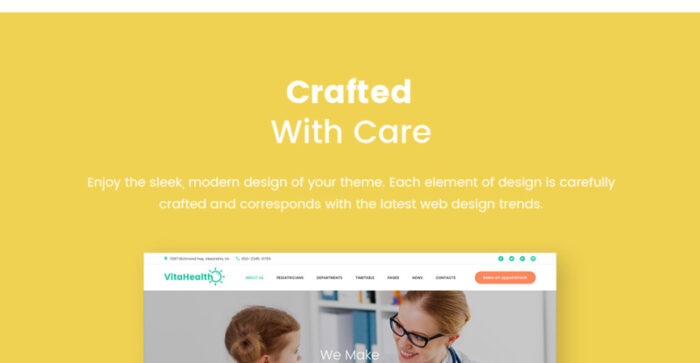 VitaHealth - Pediatric Clinic Responsive Medical WordPress Theme - Features Image 20