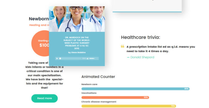 VitaHealth - Pediatric Clinic Responsive Medical WordPress Theme - Features Image 24