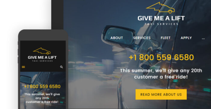 Give Me A Lift - Transportation & Taxi Services WordPress Theme - Features Image 17