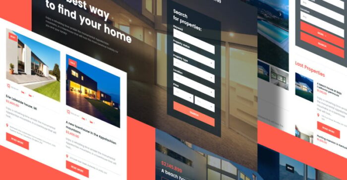 HomePro Real Estate Portal WordPress Theme - Features Image 3