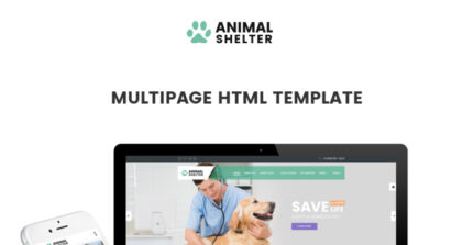 Animal Shelter - Animal Care Responsive Website Template - Features Image 1