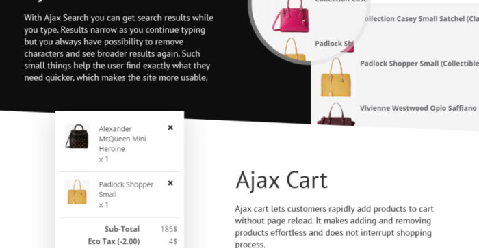 Big Bag - Handbag Store OpenCart Template - Features Image 8