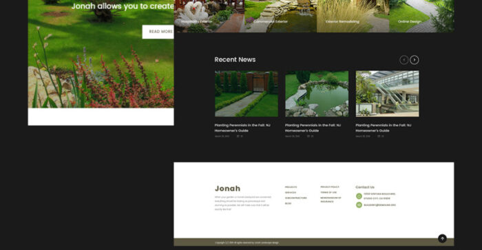 Jonah - Landscape Design and Lawn Mowing WordPress Theme - Features Image 9