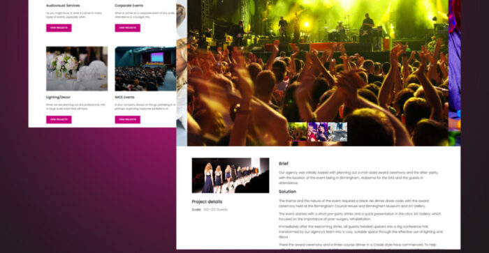 Eventique - events company WordPress Theme - Features Image 9