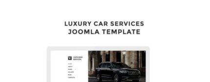 Limousine Services - Luxury Car Services Responsive Joomla Template - Features Image 1