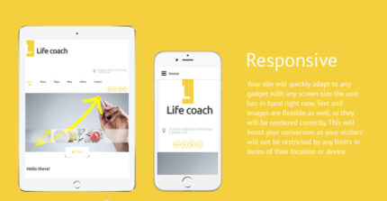 Life Coach Responsive Joomla Template - Features Image 1