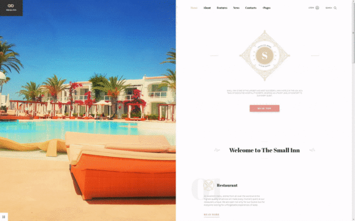 Roof - Hotel Multipage Clean Bootstrap HTML5 Website Template - Features Image 2