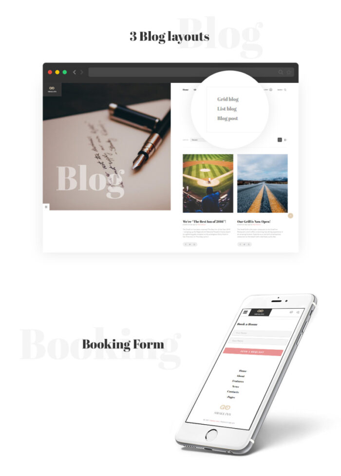 Roof - Hotel Multipage Clean Bootstrap HTML5 Website Template - Features Image 5