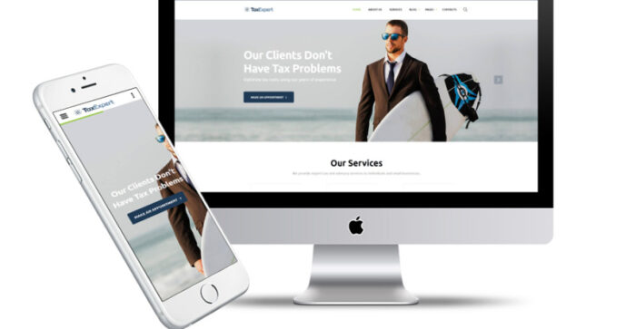 Tax Advisor & Financial Consultant Website Template - Features Image 3