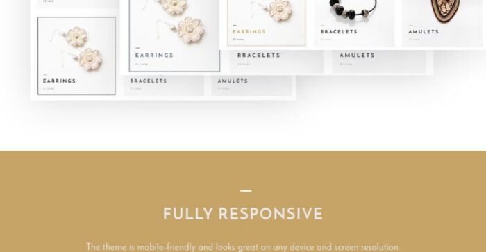 Verel - Handmade Jewelry WordPress Theme - Features Image 10