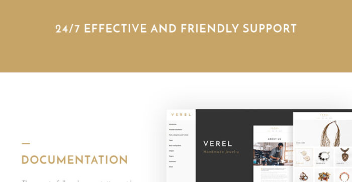 Verel - Handmade Jewelry WordPress Theme - Features Image 17