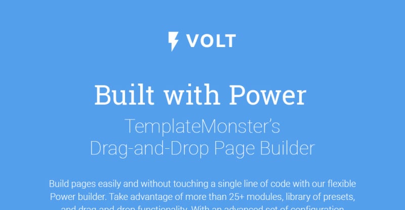 Volt - Local Electrical Service WordPress Theme - Features Image 1