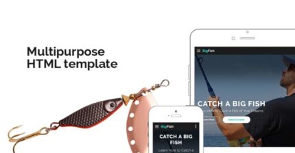 BigFish - Fishing Website Template - Features Image 1