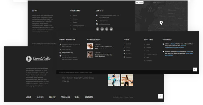 DanceStudio - Dance Coach Responsive Website Template - Features Image 9