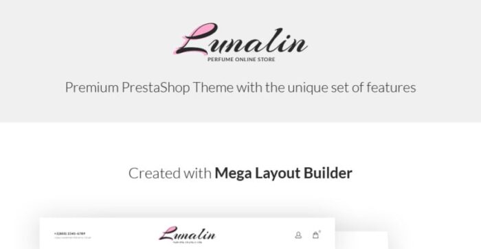 Lunalin - Perfume & Cologne Store PrestaShop Theme - Features Image 1