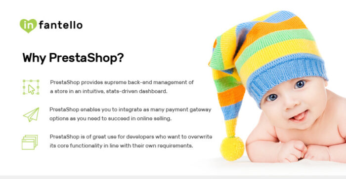 Infantello - Infant Clothing Store PrestaShop Theme - Features Image 1