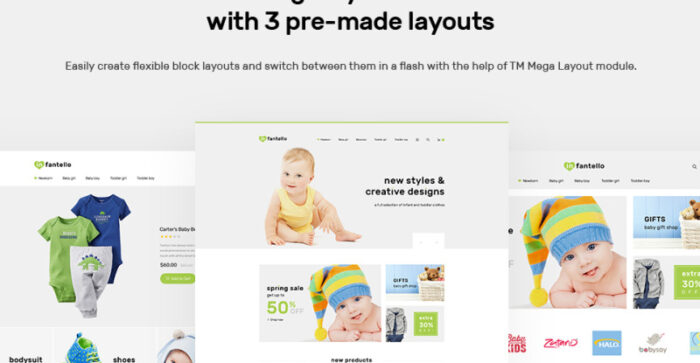 Infantello - Infant Clothing Store PrestaShop Theme - Features Image 5