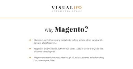 Visualoo - Optics & Optometry Magento Theme - Features Image 1