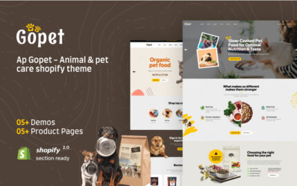 Ap Gopet - Animal & Pet Care Shopify Theme - Features Image 1