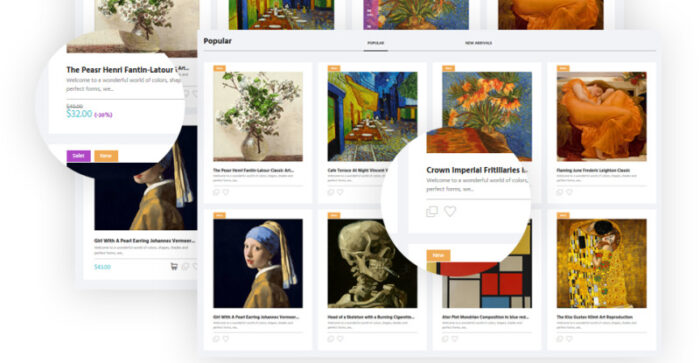 Artworker - Online Gallery & Artist Portfolio PrestaShop Theme - Features Image 2