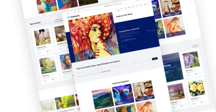 Artworker - Online Gallery & Artist Portfolio PrestaShop Theme - Features Image 6