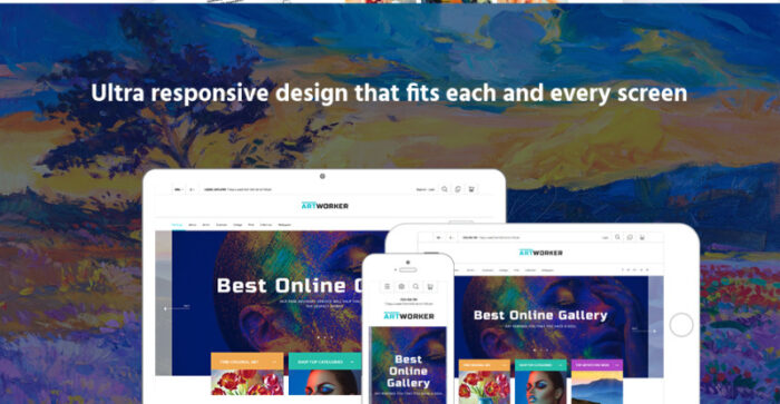 Artworker - Online Gallery & Artist Portfolio PrestaShop Theme - Features Image 7