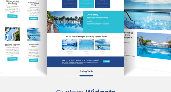 Dream Pool - Pool Cleaning & Pool Repair WordPress Theme - Features Image 10