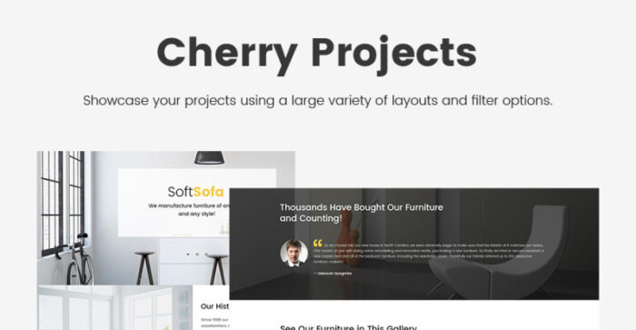 Soft Sofa - Furniture & Manufacturing Company WordPress Theme - Features Image 8