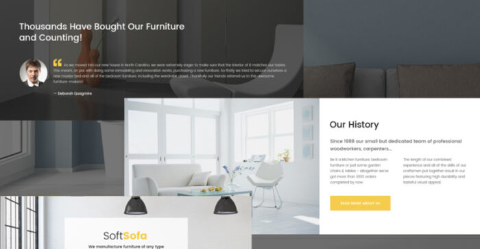 Soft Sofa - Furniture & Manufacturing Company WordPress Theme - Features Image 13