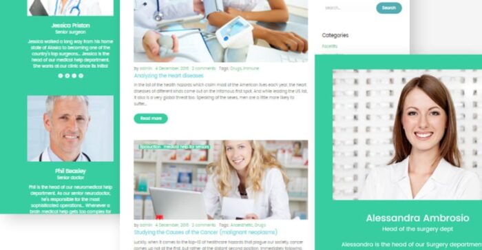 UniversalCare - Medical Center Responsive WordPress Theme - Features Image 7