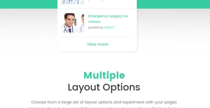 UniversalCare - Medical Center Responsive WordPress Theme - Features Image 12