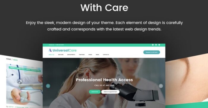 UniversalCare - Medical Center Responsive WordPress Theme - Features Image 23