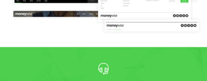 Moneywise - Financial News Magazine Responsive Multipage Website Template - Features Image 3